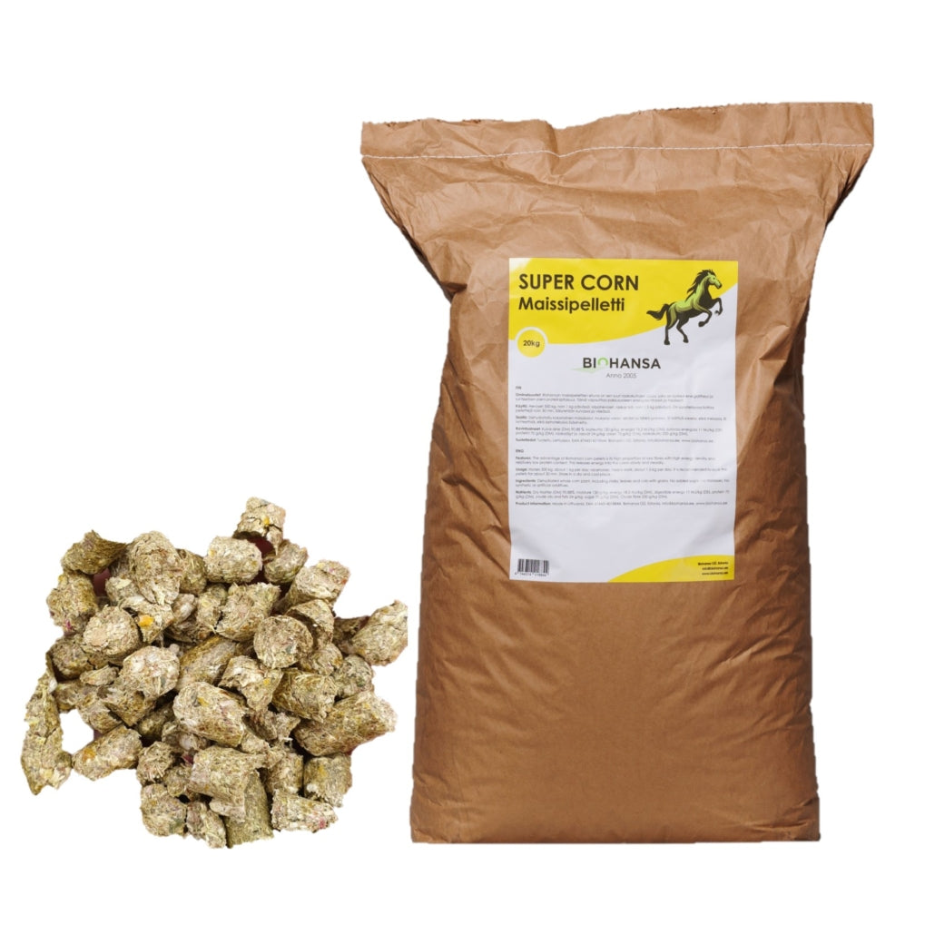 CORN PELLETS 20kg x 50 bags “Super Corn”